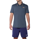 Mizuno Tennis Polo GAD502-13 Insignia Blue Mens Tennis Polo Mizuno Tennis Polo GAD502-13 Insignia Blue Mens Tennis Polo
