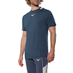Mizuno Tennis Core Tee GAA001-13 Insignia Blue Mens Tennis Shirt Mizuno Tennis Core Tee GAA001-13 Insignia Blue Mens Tennis Shirt