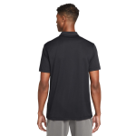 Nike Nkct Drifit Polo Solid Dh0857-010 Black Mens Nike Nkct Drifit Polo Solid Dh0857-010 Black Mens