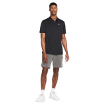 Nike Nkct Drifit Polo Solid Dh0857-010 Black Mens Nike Nkct Drifit Polo Solid Dh0857-010 Black Mens