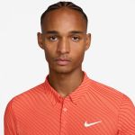 Nike NKCT DriFit Advantage Slam Polo MB IB1020-842 Turf Orange Mens Tennis Top