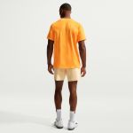 Nike NKCT DriFIt Advantage Top Print IB1064-845 Laser Orange Mens Tennis Top