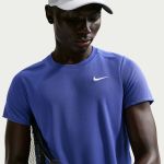 Nike NKCT Dry Victory Top FZ6921-430 Lapis Mens Tennis Shirt Nike NKCT Dry Victory Top FZ6921-430 Lapis Mens Tennis Shirt