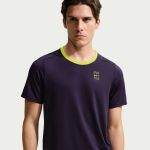 Nike NKCT DriFit Advantage Top FZ6910-525 Purple Dynasty Mens Tennis Nike NKCT DriFit Advantage Top FZ6910-525 Purple Dynasty Mens Tennis