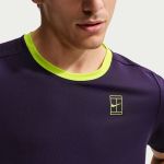 Nike NKCT DriFit Advantage Top FZ6910-525 Purple Dynasty Mens Tennis Nike NKCT DriFit Advantage Top FZ6910-525 Purple Dynasty Mens Tennis