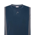 Head Club 25 Tech T-Shirt 811725 Navy Mens Tennis Shirt