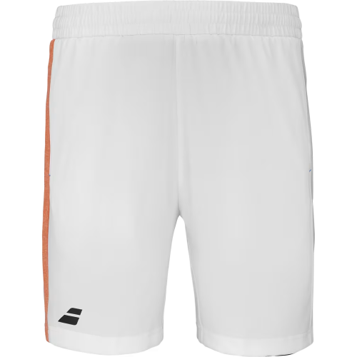 Babolat Play Short White/Orange – Men