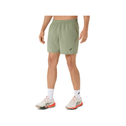 Asics Court 7inch short 2041A344-301 Khaki Green Mens Tennis Shorts