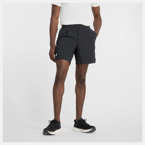 New Balance Tournament Short MS41401 Black Mens Tennis Shorts