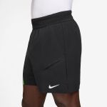 Nike NKCT DriFit Slam Short 2026 IB1037-010 Black Mens Tennis Short