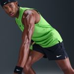 Nike NKCT DriFit Slam Short 2026 IB1037-010 Black Mens Tennis Short