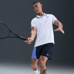 Nike NKCT DriFit Slam Short 2026 IB1037-475 Dark Obsidian Mens Tennis Shorts
