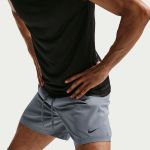 Nike DriFit 7inch Unlined Versatile Shorts DV9857-084 Smoke Grey Mens Training Shorts Nike DriFit 7inch Unlined Versatile Shorts DV9857-084 Smoke Grey Mens Training Shorts