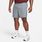 Nike DriFit 7inch Unlined Versatile Shorts DV9857-084 Smoke Grey Mens Training Shorts Nike DriFit 7inch Unlined Versatile Shorts DV9857-084 Smoke Grey Mens Training Shorts