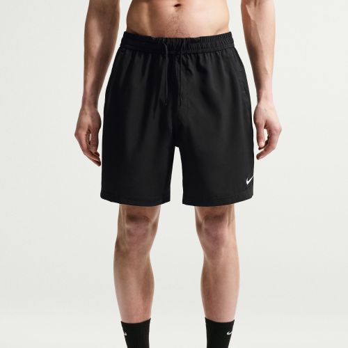 Nike DriFit 7inch Unlined Versatile Shorts DV9857-010 Black Mens Training Nike DriFit 7inch Unlined Versatile Shorts DV9857-010 Black Mens Training