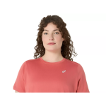 Asics Silver SS Top 2012D144-702 Dark Pink Clay Women's Tennis Shirt