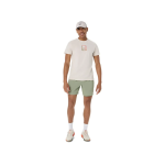 Asics Court Core Graphic Tee 2041A355-250 Soft Oat Mens T-Shirt Asics Court Core Graphic Tee 2041A355-250 Soft Oat Mens T-Shirt