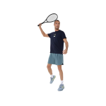 Asics Court Core Graphic Tee 2041A355-402 Midnight Mens T-shirt