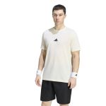 Adidas Tennis US Graphic T-Shirt KR2321 Beige Mens