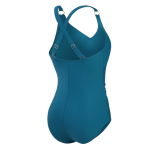 Speedo Shaping V-Neck 1 Piece 8/00370416009 Dark Teal