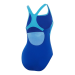 Speedo Placement Medalist 1 Piece 8/00442918081 True Cobalt /Picton Blue Ladies Swimsuit