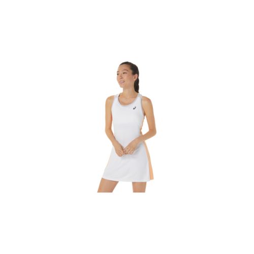 Asics Court Graphic Dress 2042a260-103 White Ladies Clothing Asics Court Graphic Dress 2042a260-103 White Ladies Clothing