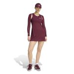 Adidas Dress Pro KH1129 Maroon Womens Tennis Dress Adidas Dress Pro KH1129 Maroon Womens Tennis Dress