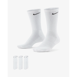 Nike U Nk Everyday Cushion Crew 3pair Sx7664-100 White