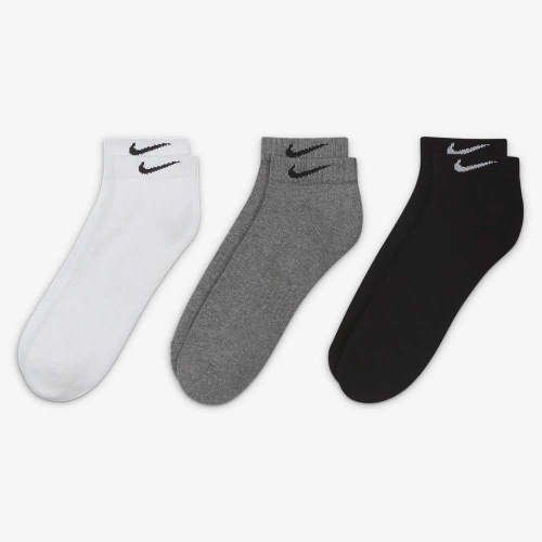   Nike Nk Everyday Cushion Low 3-Pack Socks SX7670-964 (Multi-Color Assortment)