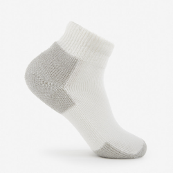   Thorlo TMX-11 Running Mini Crew Socks – White