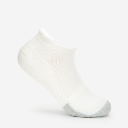 Thorlo Run Roll/top J-11 White Womens Socks