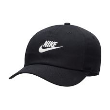 Nike Club Kids' Unstructured Futura Wash Cap – FB5063‑010 Black