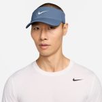 Nike NK DriFit Ace Visor HJ3689-486 S/M Work Blue Nike NK DriFit Ace Visor HJ3689-486 S/M Work Blue