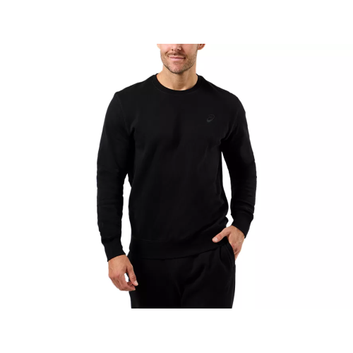 Asics Fleece Crew 2031F072-001 Black mens