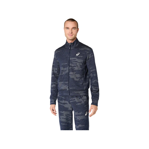 Asics Match Jacket 2041A417-400 Navy Mens Asics Match Jacket 2041A417-400 Navy Mens