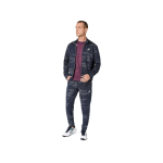 Asics Match Jacket 2041A417-400 Navy Mens Asics Match Jacket 2041A417-400 Navy Mens