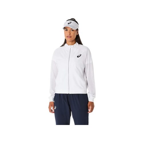 Asics Match Jacket 2042A364-100 white ladies Asics Match Jacket 2042A364-100 white ladies