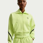 Nike NKCT DriFit Advantage Jacket FZ IB0776-736 Lemon Twist Womens