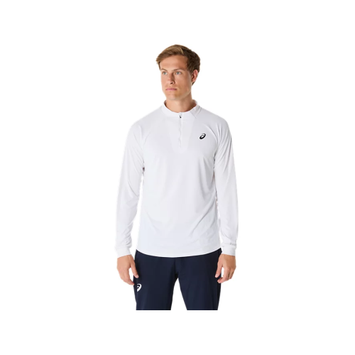 Asics Match Long Sleeve 1/2 Zip Top 2041A321-100 White 