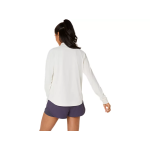 Asics Match Long Sleeve 1/2 Zip Top 2042A354-125 Cream Women's