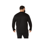 Asics Silver Long Sleeve Top 2011D244-001 Black Mens