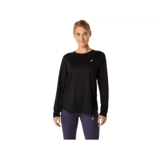 Asics Silver Long Sleeve Top 2012D149-001 Black Womens