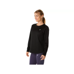 Asics Silver Long Sleeve Top 2012D149-001 Black Womens