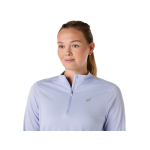 Asics Icon 1/2 Zip Long Sleeve Top 2012D364-402 Fresh Air Womens Asics Icon 1/2 Zip Long Sleeve Top 2012D364-402 Fresh Air Womens