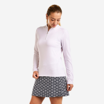 Nivo Leda Mock Long Sleeve NV2618103 White Womens Nivo Leda Mock Long Sleeve NV2618103 White Womens