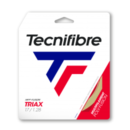 TECNIFIBRE TRIAX 1.28MM 12.2M SET NATURAL TENNIS STRING