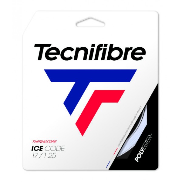 Tecnifibre Icecode 1.25mm 12.2m Set White Tennis String