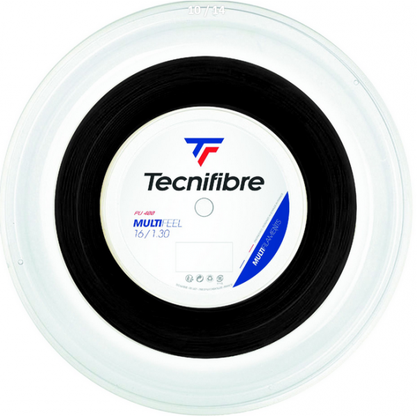 Tecnifibre Multifeel 130mm 200m Reel Black Tennis String